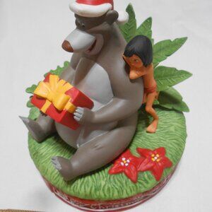 1995 JUNGLE BOOK LIMITED EDITION FOR YOU BALOO CHRISTMAS FIGURINE DECOR DISNEY
